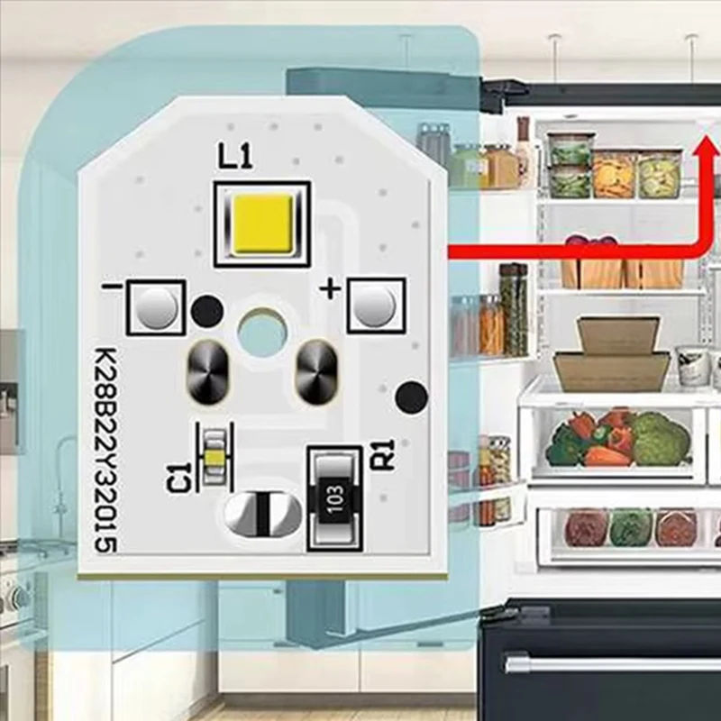 WR55X11132/WR55X25754/GE Refrigerator LED Lighting WR55X30602/WR55X26486 Refrigerator Lighting