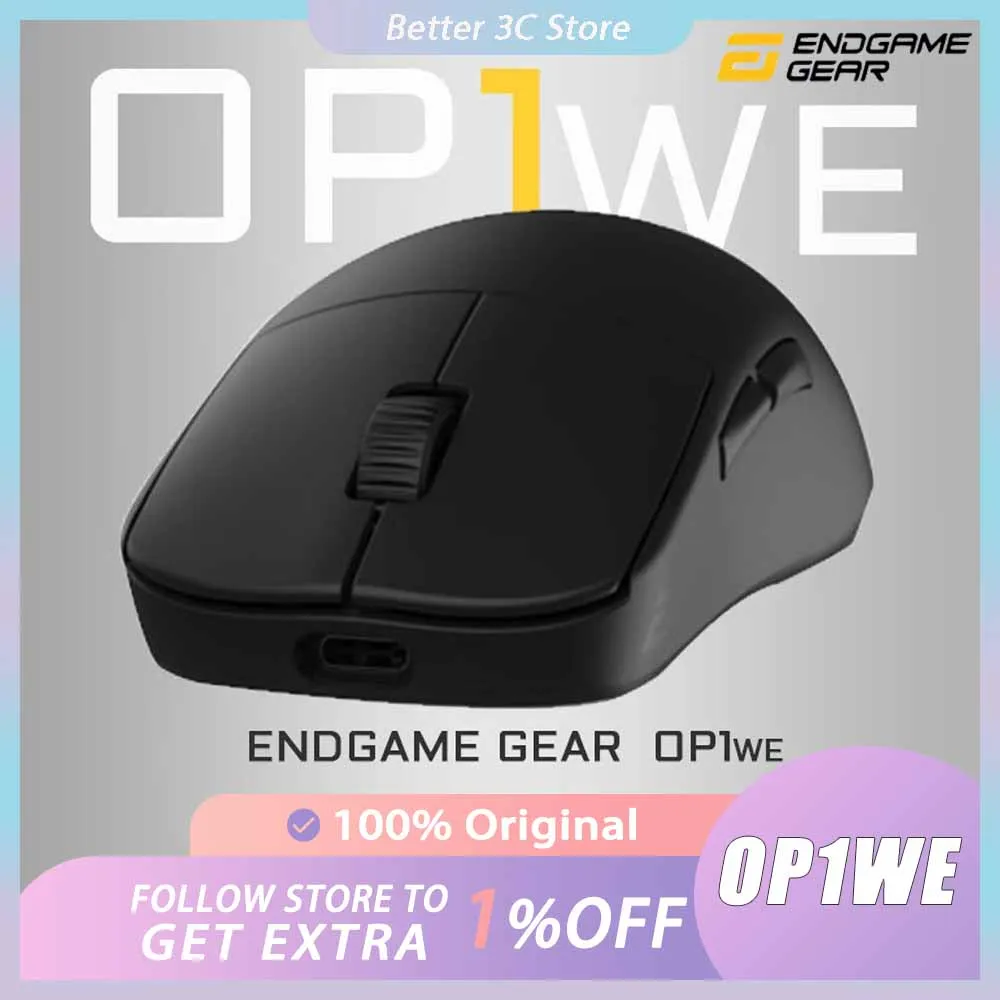 

Endgame OP1WE Wired Mouse Lightweight Paw3370 E-Sport Gaming Mouse For CSGO APEX Laptop Pc Gamer Accessories Mice Office Gifts