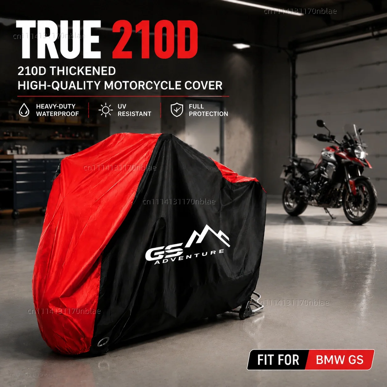 For BMW R 1200 GS LC R1200GS ADV Adventure 210D Motorcycle Cover Waterproof Season Dustproof UV Protection Moto Rain Cover