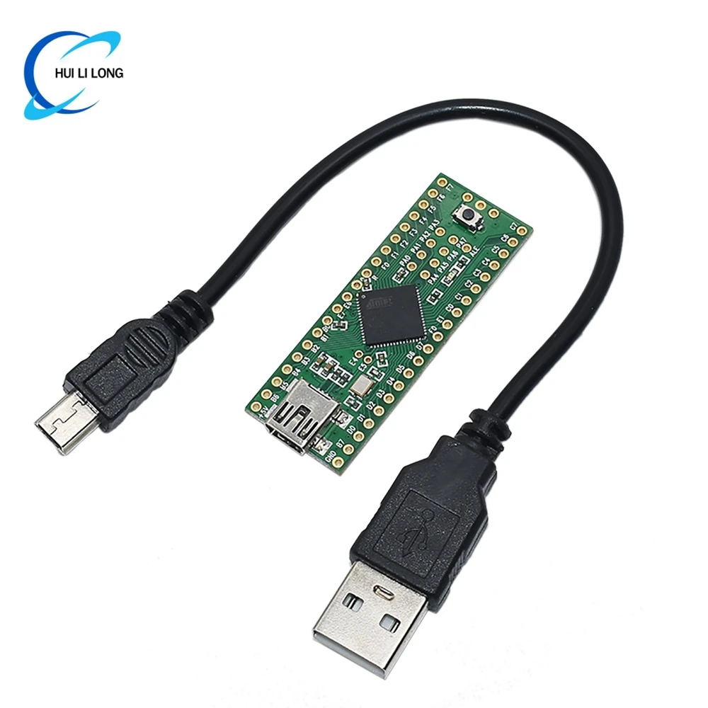 

AT90USB1286 For Arduino Teensy 2.0++ USB AVR Development Board ISP U Disk Keyboard Mouse Experimental Board