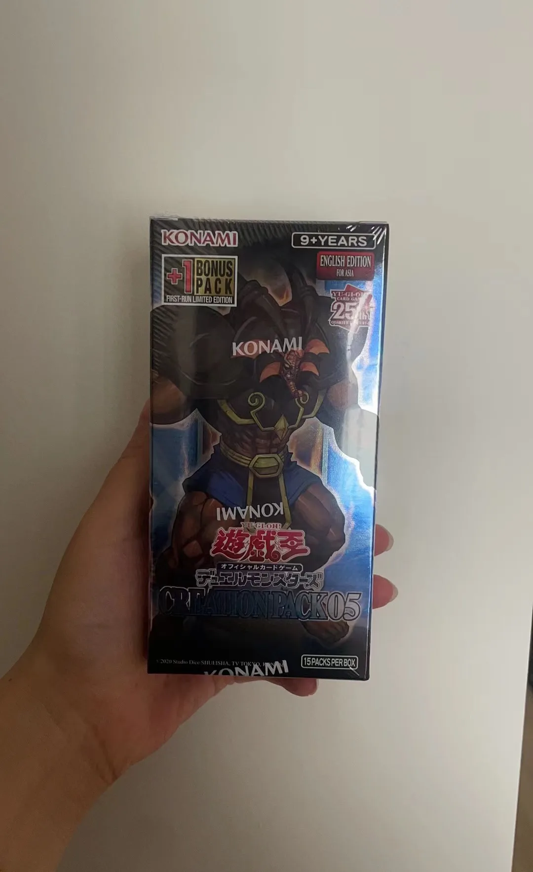 

Yugioh KONAMI CP05 Creation Pack 05 CR05 Exodius the Ultimate Forbidden Lord Asian English Collection Sealed Booster Box