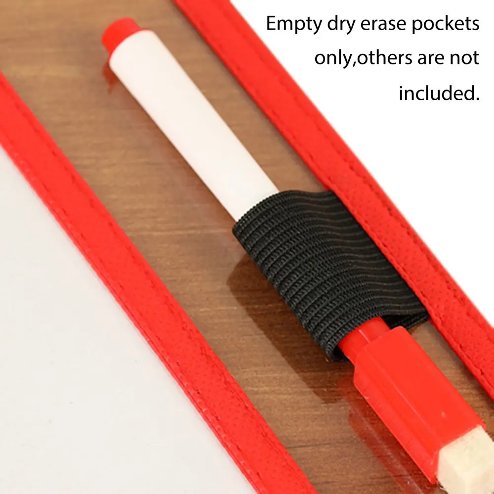 Graffiti Office Reusable Stationery Writing Tool Drawing Board Dry Wipe Bag Teaching Supplies File Pocket