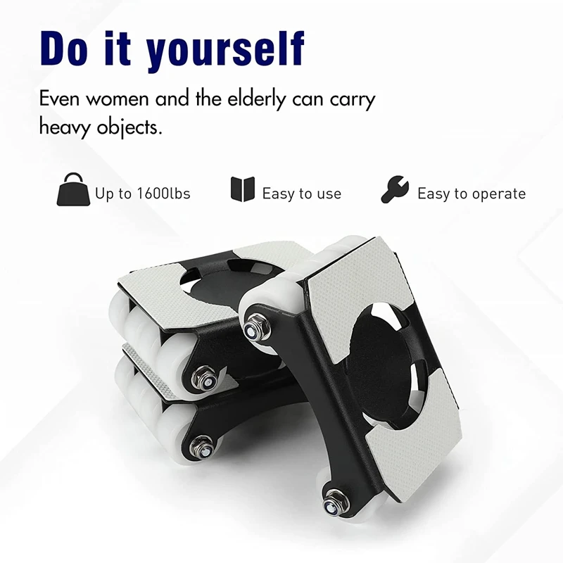 頑丈な家具リフト,レバー,スライド,容量660ポンド,アプライアンス,4パック