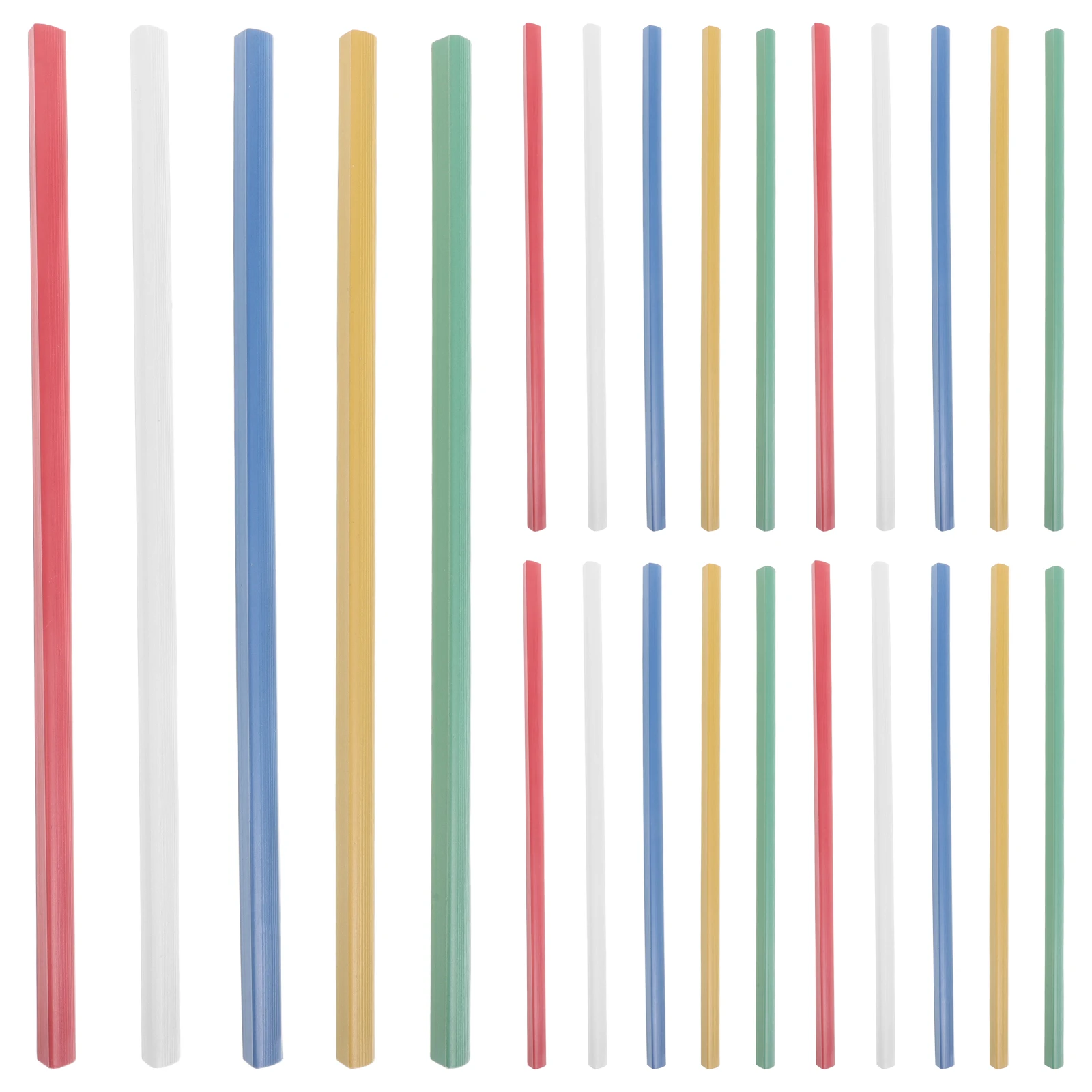 Barras de ligação deslizantes, 25 peças, clipes de arquivo para cartas a4, papel, relatório, escola, escritório, documentos, organizador