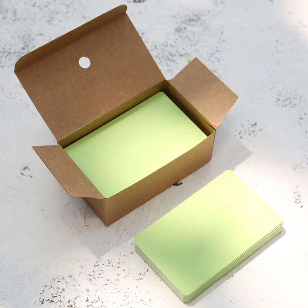 

300Pcs Blank Paper Note Cards Mini Flashcards for English Vocabulary Message Cards Business Greeting Wedding DIY Crafts