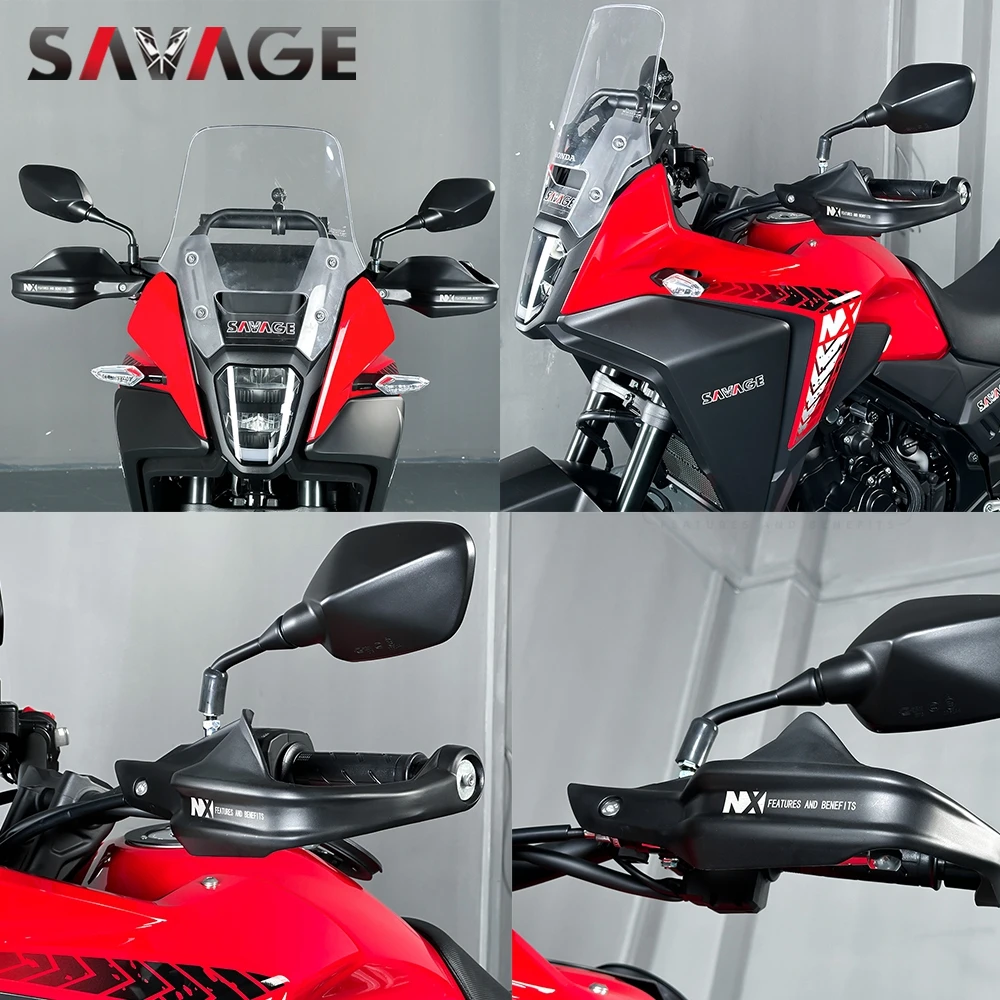 Für honda nx400 nx500 2019 lenker handschutz windschutz scheiben schutz cb500x 2016-2019 nx 2024 verbesserter handschutz schutz