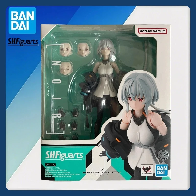 

100% оригинальные Bandai SH Figuarts SHF Noir, аниме-фигурки, аниме-фигурки, игрушки, модели, коллекционные ПВХ, подарок на складе