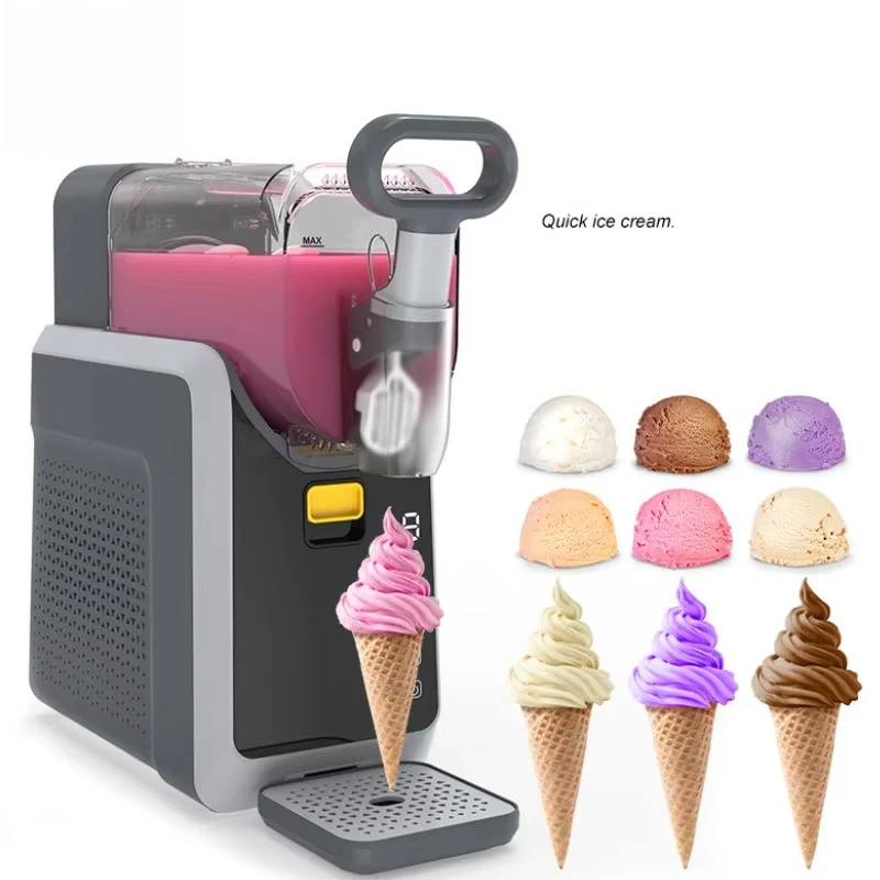 

Машина для плавления снега, маленькая бытовая машина для холодных напитков, машина для слякоти, автоматическая чистка, смузи, напитки, молочный коктейль, бритая машина для льда