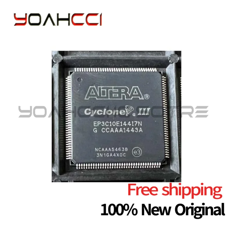 

(1-10piece)100% NEW original EP3C10E144I7N package QFP144 free shipping