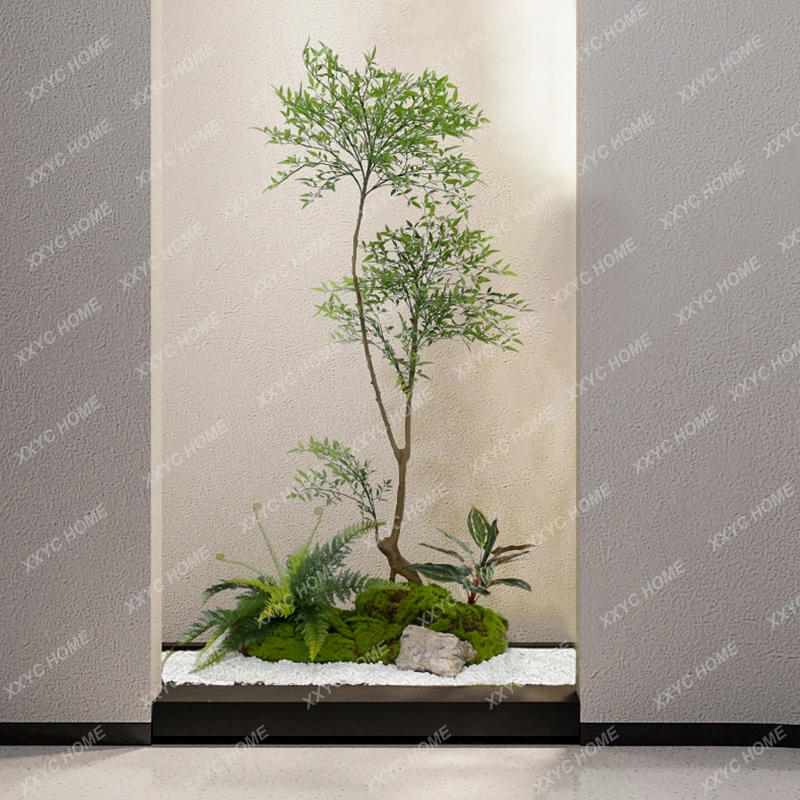 Green Plant Landscape Matching Decoration Micro Landscape Hallway Corner Plant Decoration