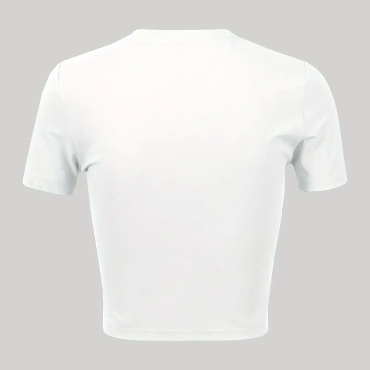 Brown Paw grafische crop top voor dames, slim fit T-shirt met korte mouwen, casual streetwear T-shirt voor lente zomer