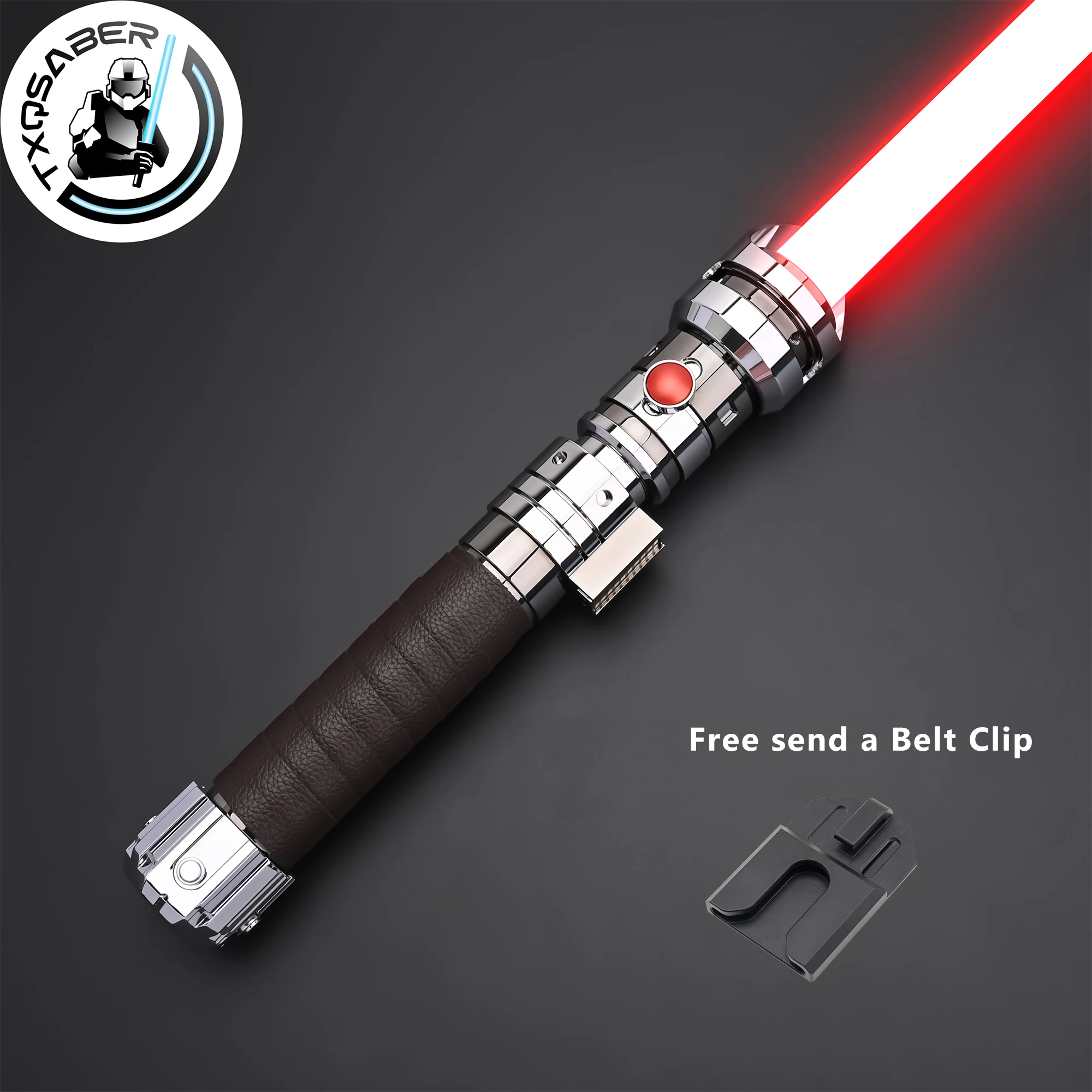 

TXQSABER Replica Lightsaber Starkiller SK2 Heavy Dueling Jedi SD RGB Pixel Lasersword Colors Changing Light Sword Cosplay Toys