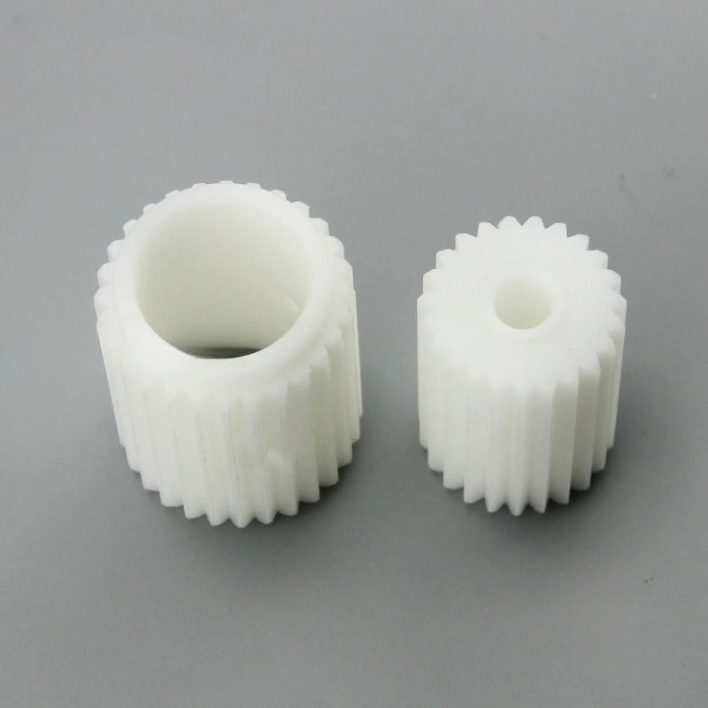 SM-1404 Multi-Needle Tension Pulleys: Nylon Toothed Top/Bottom Wheels for Elastic Fabric Machines