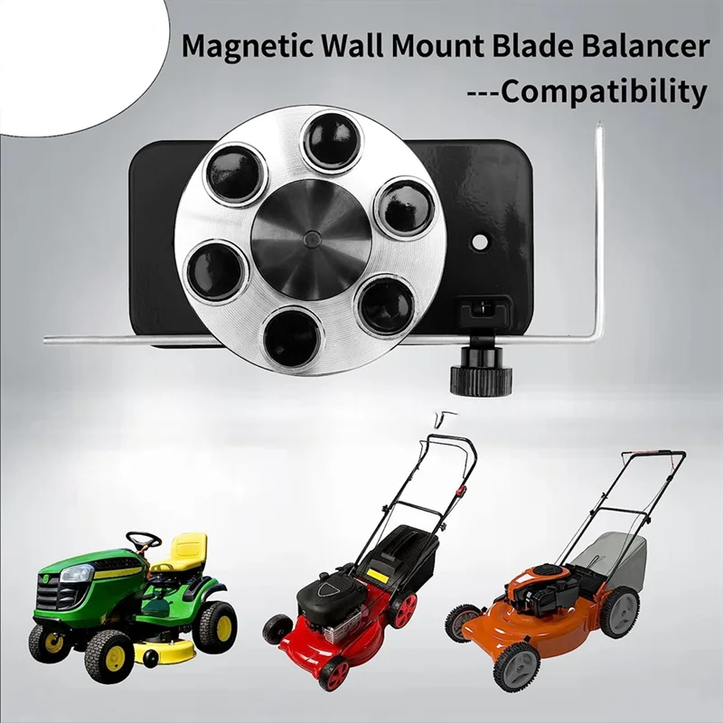 AA89-42-047 Magnetyczny uchwyt ścienny do wyważania ostrzy, do Stihltroy, części zamienne 339075B, wyważa ostrza po ostrzeniu