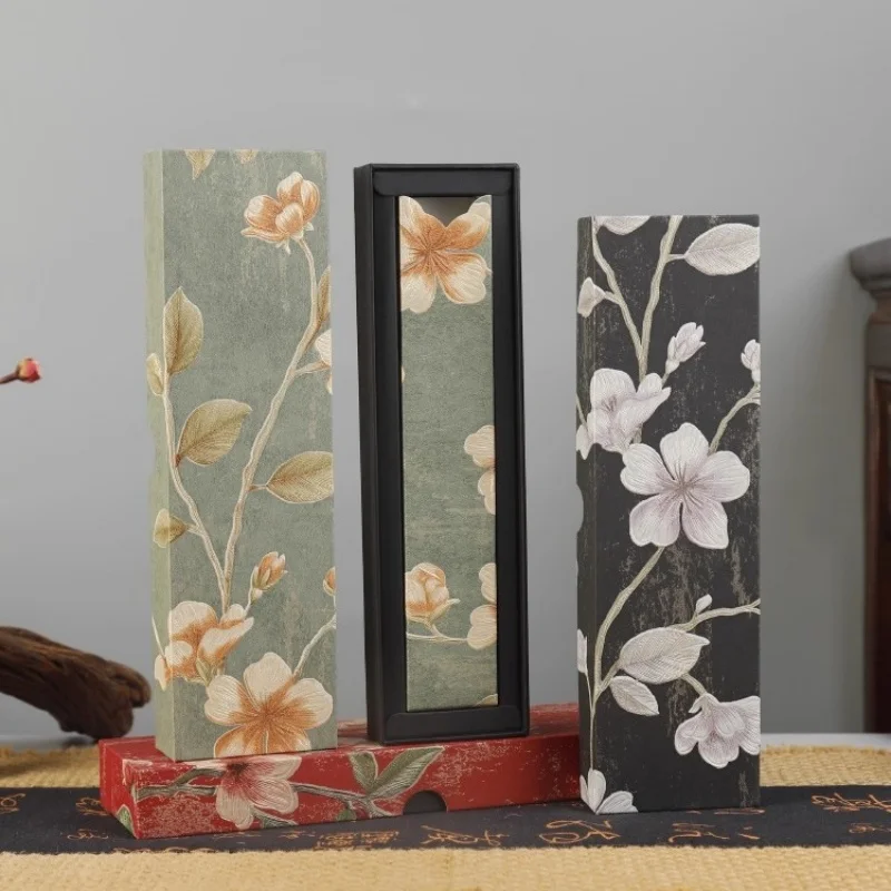 

5pcs New 50g Cone Incense Paper Box, Chinese-style New Chinese-style Incense Box for Storing Incense Sticks