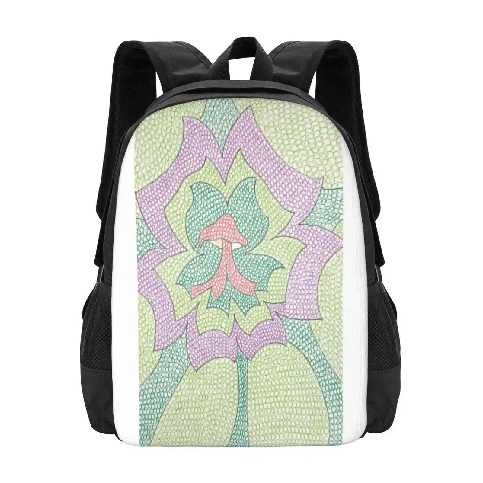 Art Work Brian Mcneal Hot Sale Schoolbag Backpack Fashion Bags