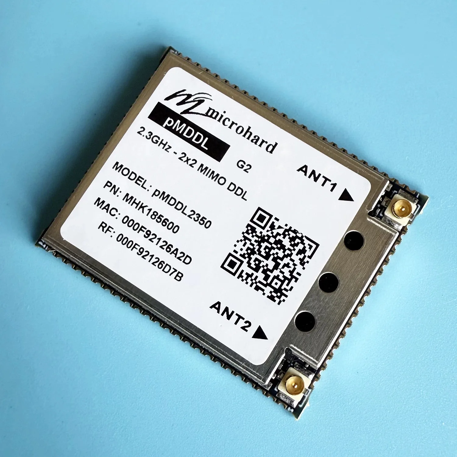 

Microhard pMDDL2350 Мощный интегрированный беспроводной модуль изображения и дрона мощностью 4 Вт MHK18560