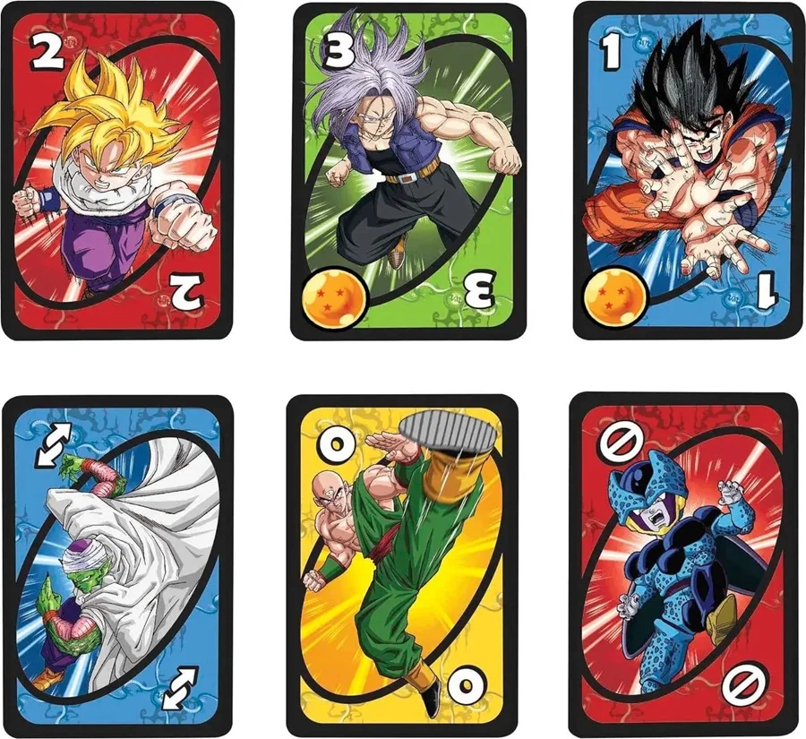 UNO-Juego de cartas a juego de Dragon Ball Z, SHOWEM NO MERCY, multijugador, fiesta familiar, juego de mesa, divertido, entretenimiento para amigos,