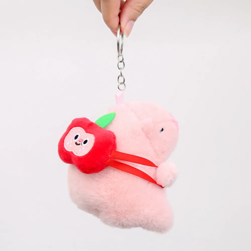 Kawaii Multicolor Capibara Hanger Capibara Pluche Sleutelhanger Opknoping Knuffels Verjaardagscadeau Handtas Hanger Kids