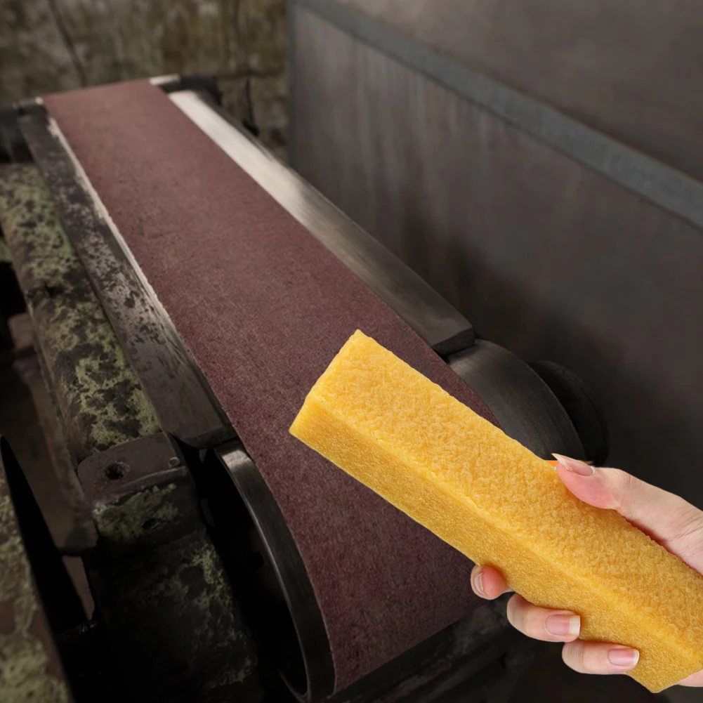 แท่งยางขัดทำความสะอาด แท่งกระดาษทรายทำความสะอาด บล็อกยางธรรมชาติสำหรับขัดสายพานขัด แผ่นขัด และเทปขัดหยาบ