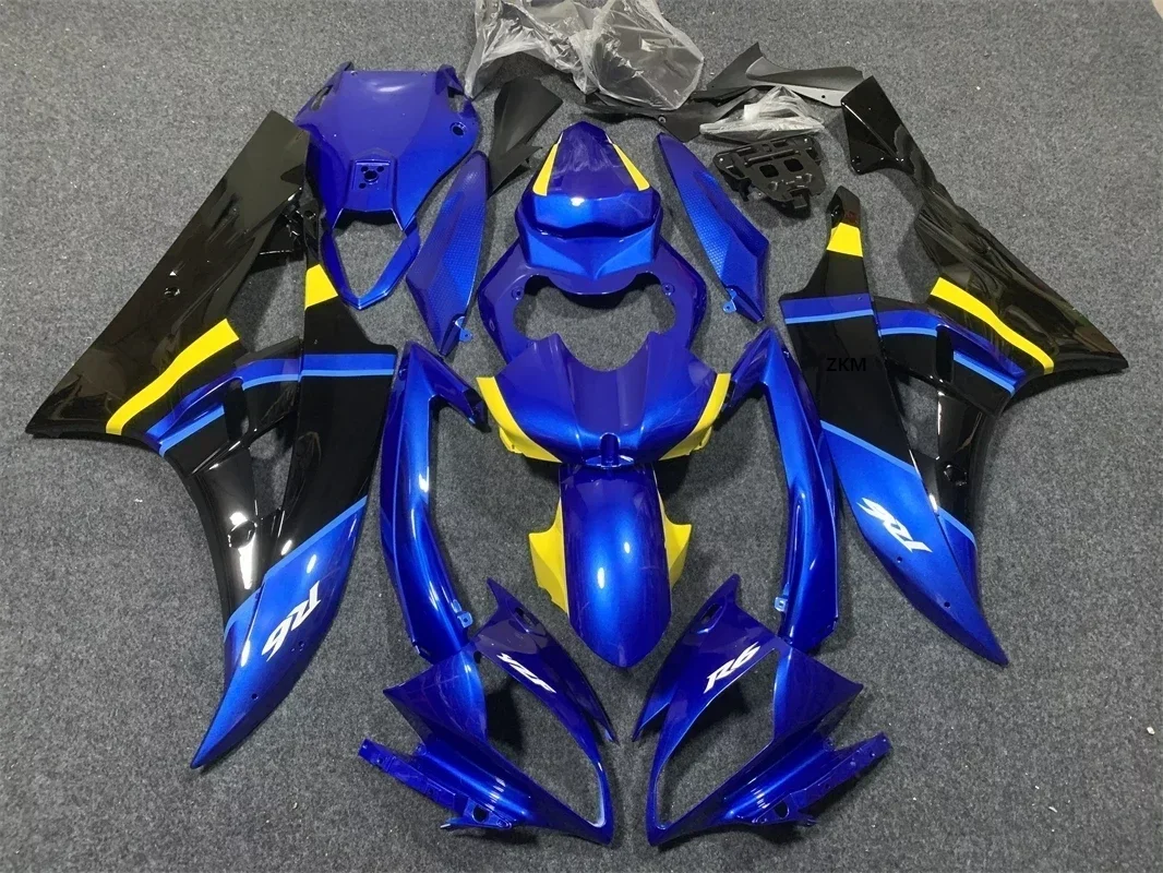 

Motorcycle Injection Mold YZF R6 06 Fairing bodywork Kits YZF600 R6 07 Abs for YAMAHA YZFR6 2006 - 2007 Fairings blue black