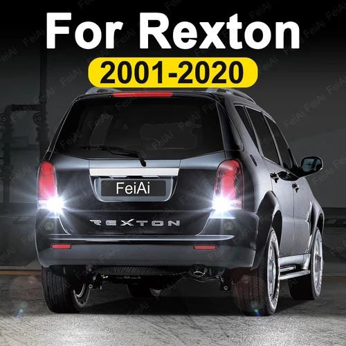 Para SsangYong Rexton 1 2 3 4 W luz LED de marcha atrás 2001-2020 2009 2010 2011 2012 2013 2014 2015 accesorios Rexton luz de marcha atrás