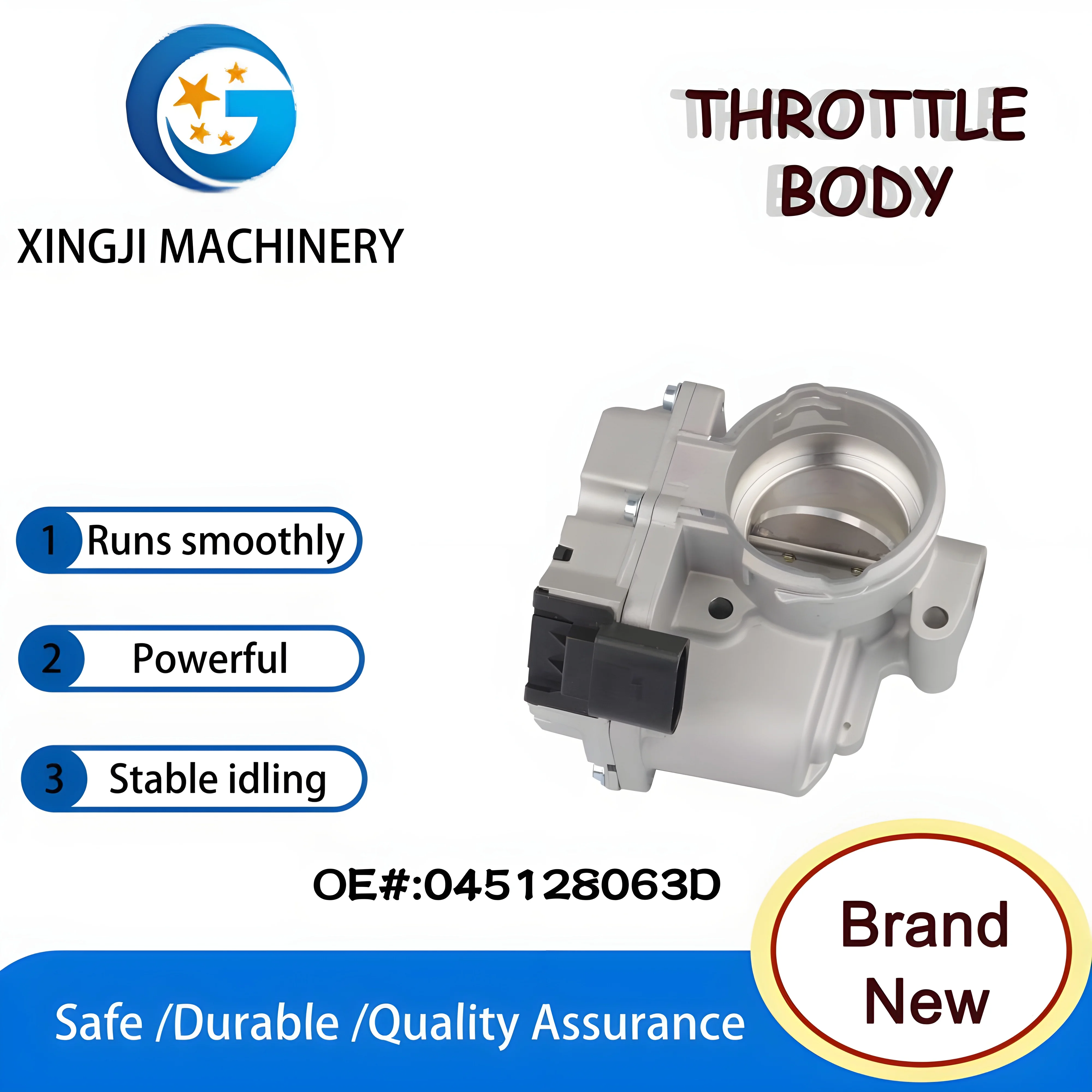 

XingJi Parts Throttle body OE 045128063D 045128063G Fit for AUDI A2 (8Z0) 1.4 TDI (2000/02 - 2005/08)