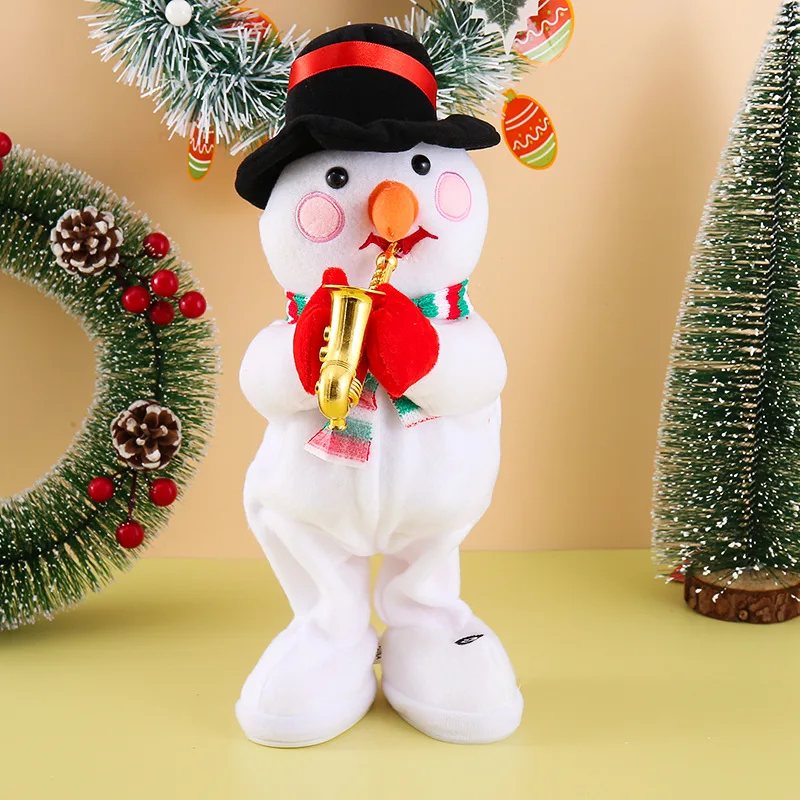 Can sing, dance, Christmas tree, electric swing, plush Christmas toys, glow, dance, Christmas tree, Christmas, Halloween