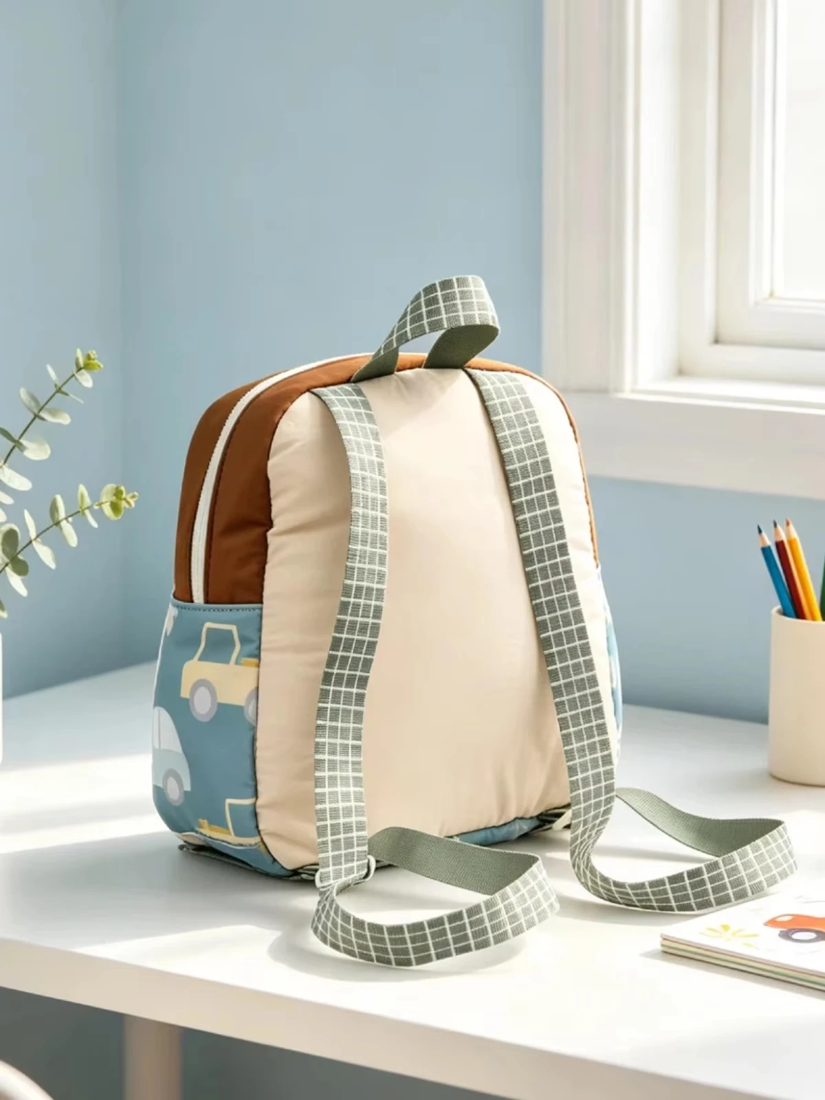 Bestickter Kindergartenrucksack mit Namen für Kinder, personalisierter Schulrucksack, Geschenk zum Schulanfang für Jungen und Mädchen im Vorschulalter – Detail 7