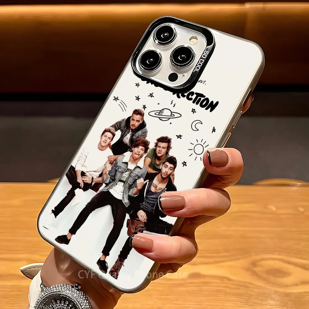 O-One D-Direction Music Phone Case For iPhone 11 12 13 14 15 16Pro Max Plus Protect Plating Phone Cover - view 3