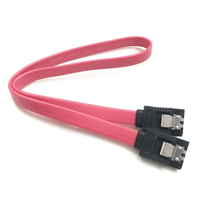 SLQZT 10 pezzi connettore dritto SATA 3.0 III cavo dati ad alta velocità da 6,0 Gbps con chiusura a scatto Q99 DJA99