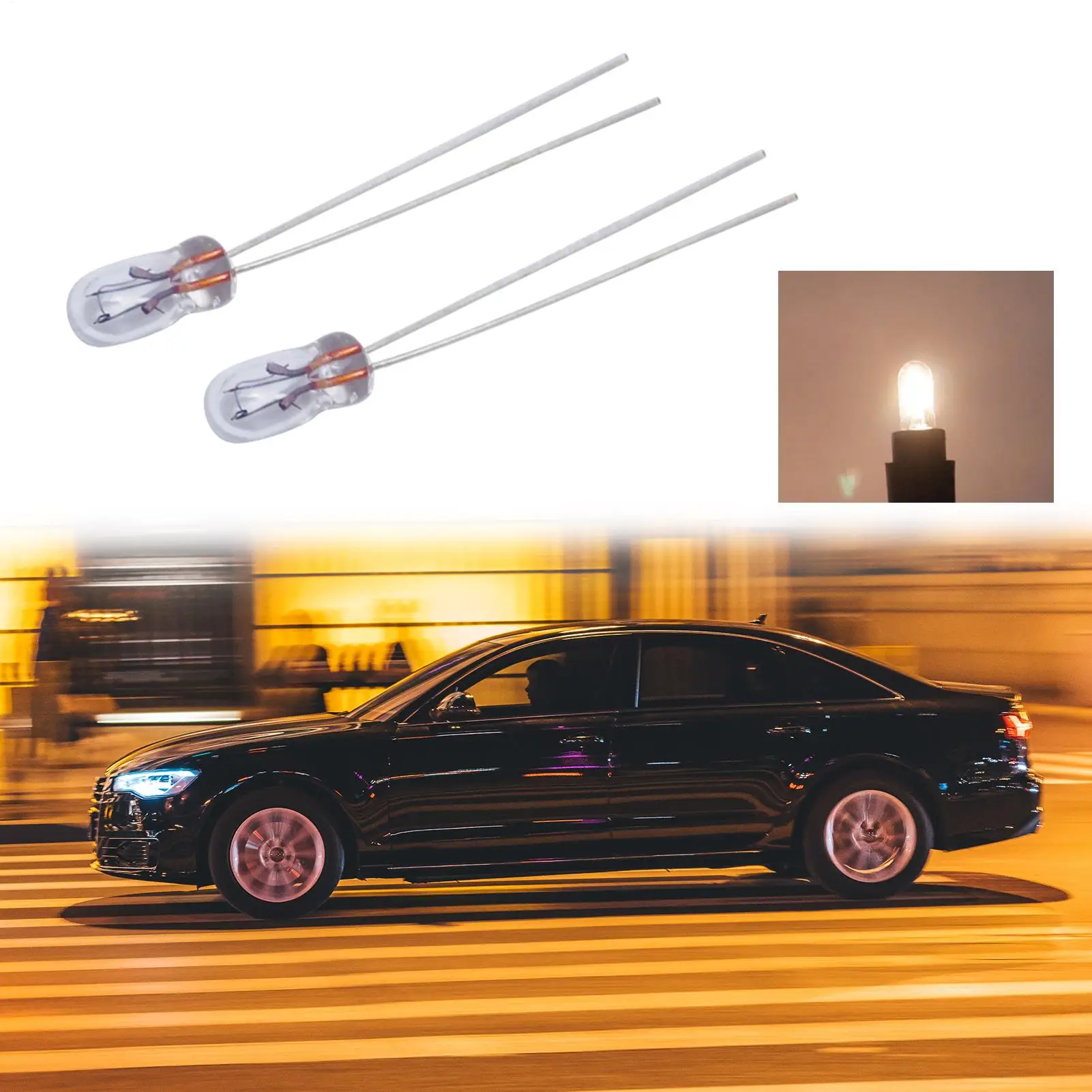 10Pcs/set Car Dashboar Instrument Lights LED Dash Light Bulbs Auto Car Indicator Light Lamp Car Indicator Accessories