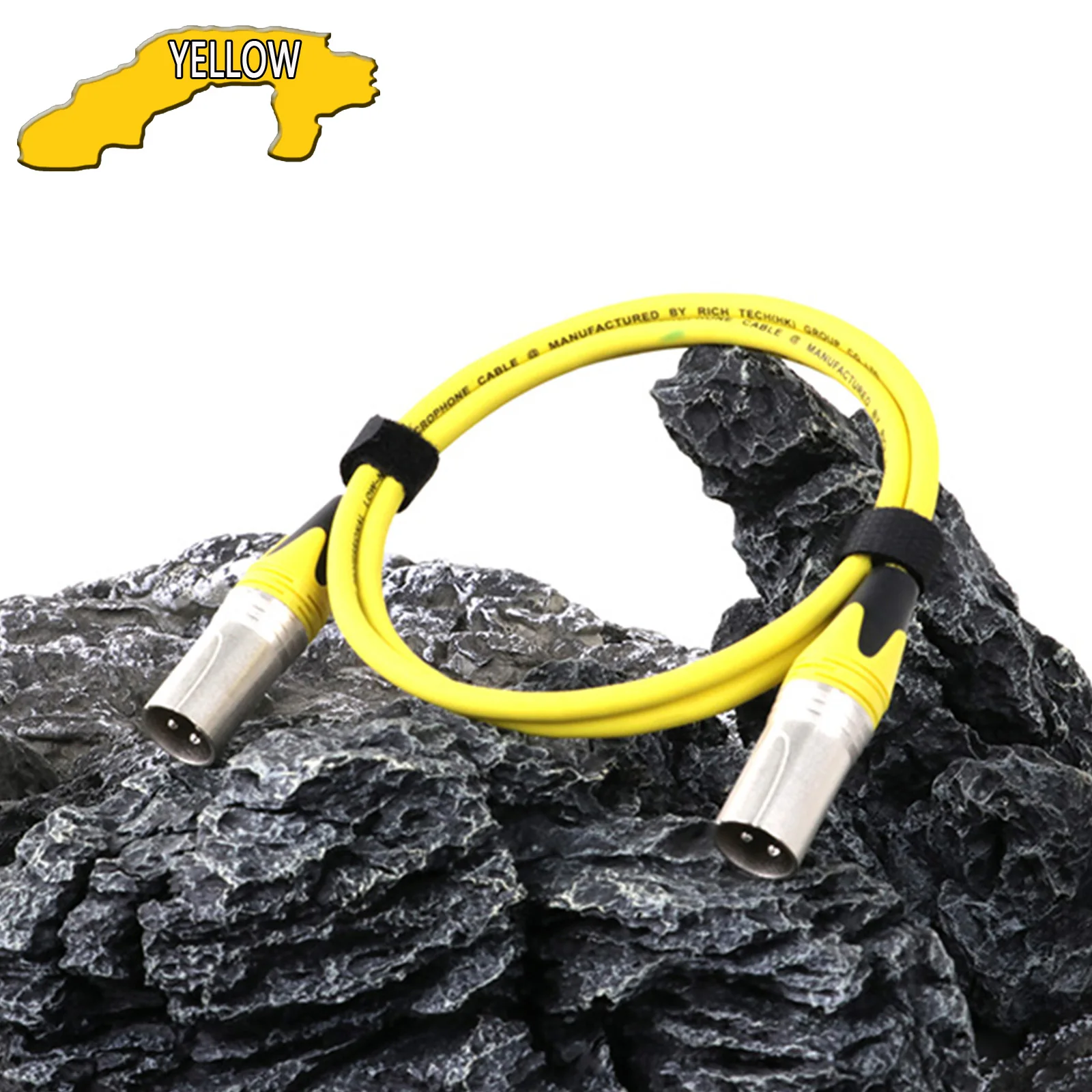 0.2M-30M Xlr 3pin Mannelijk Naar Mannelijk M/M Ofc Karaoke Mic Audio Extensie Geluid Kanon Kabel Voor Mixer Audio Eindversterkers Camera