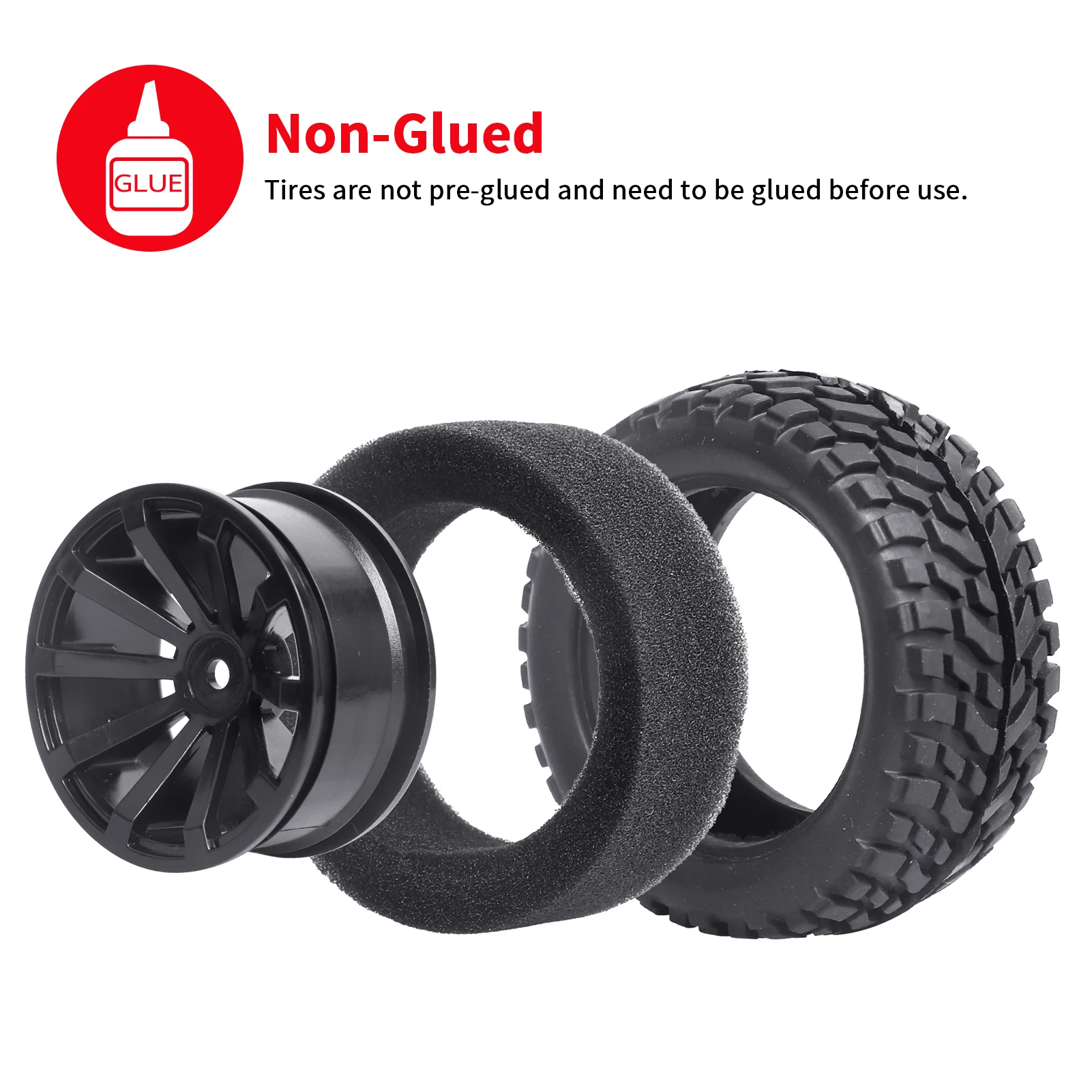 HobbyPark 外径 2.99 インチ / 76mm ラ - Tire Insert Foam のレビューと価格