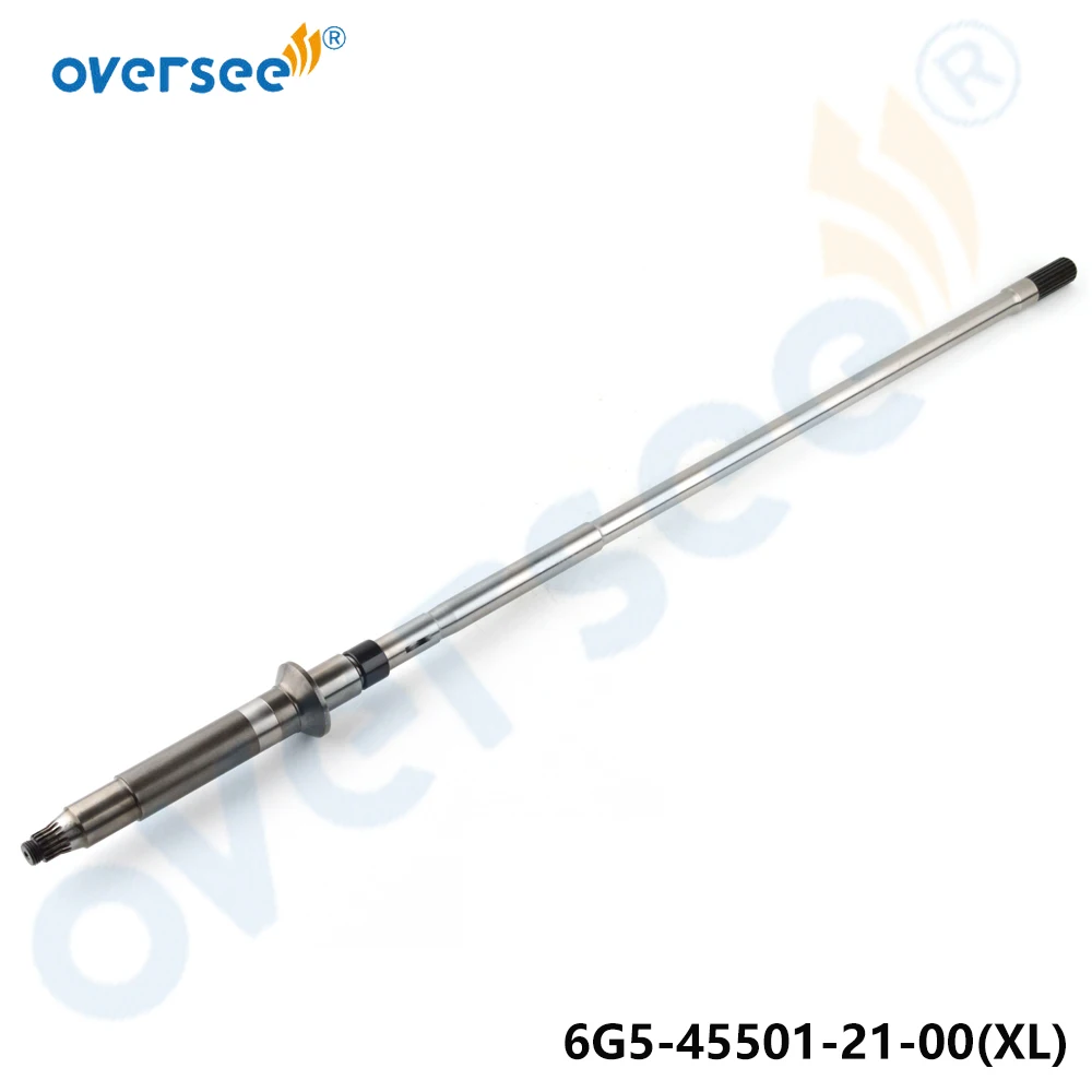 6G5-45501-21 Driveshaft XL for Yamaha 150HP-225HP 2-Stroke Outboard Engine Drive Shaft 6G5-45501-21-00