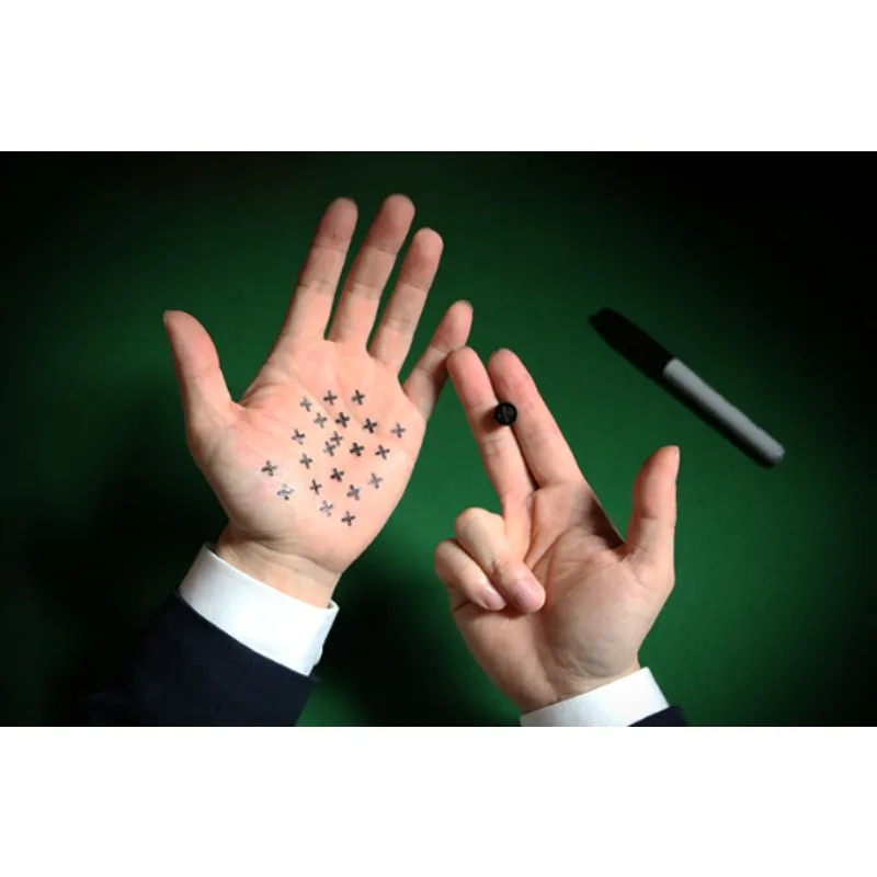 2026-new-arrivals-double-cross-trick-40-by-magic-smith-gimmicks-ink-transfer-magic-tricks-props-magician-street-magia-illusions