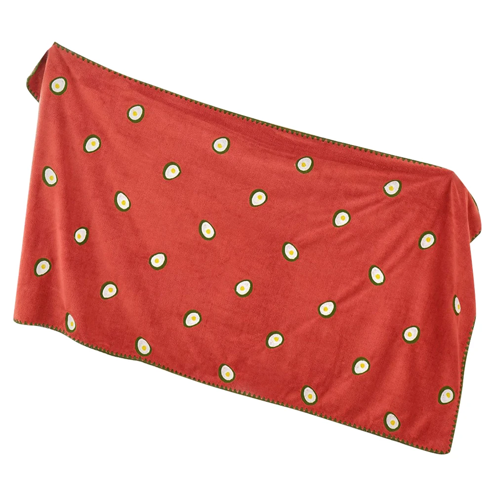 

Extra Large Coral Fleece Bath Towel Soft Absorbent Quick Drying for Bathroom Shower Swimming Pool Beach Holiday