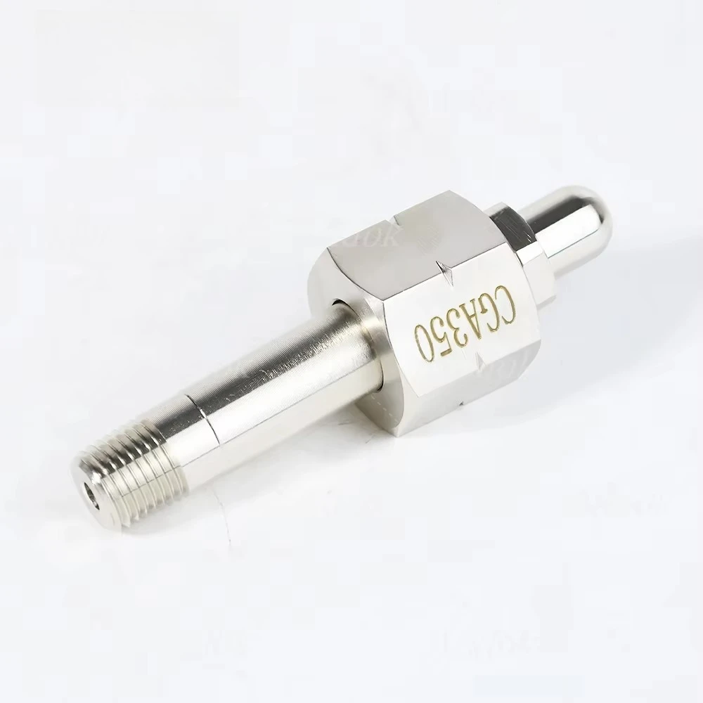 

CGA350 stainless steel high pressure gas cylinder accessories industrial gas leak-proof design