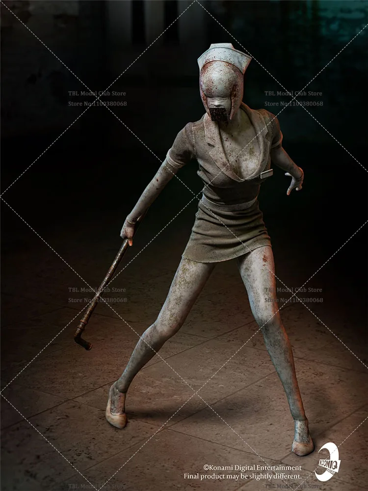 ICONIQ STUDIOS IQGS-02/03 1/6 Scale Soldier Monster Nurse Triangular Head Survival Horror Game Full Set 12inch Action Figure