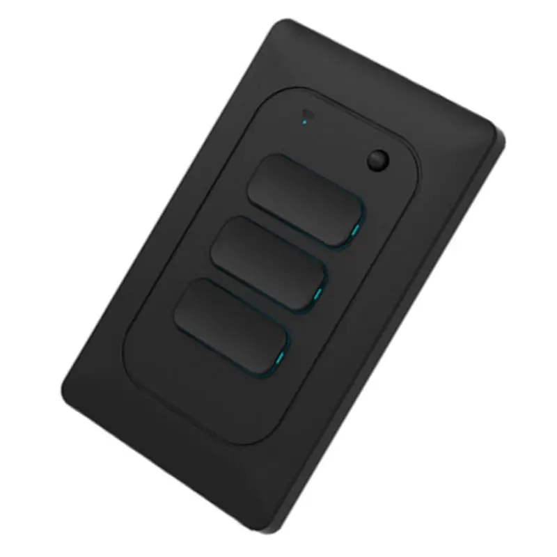 ABQU Tuya Smart Life Light Switch 3 Gang Zigbee WiFi No Neutral Wire US Wall Push Button