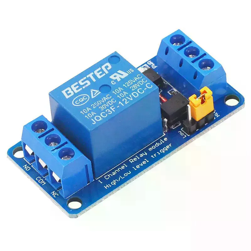 3.3V 5V 12V 24V 1 Channel Relay Module High and low Level Trigger Relay Board