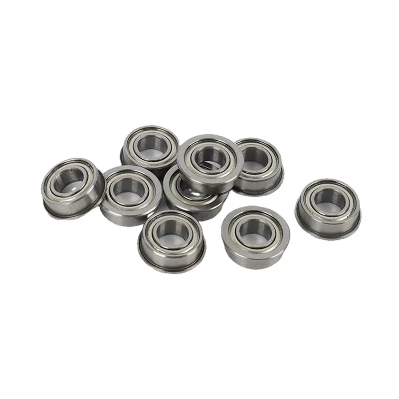 

10pcs F692 F693 F694 F695 F696 F697 F698 F699 ZZ Flange Ball Bearing Thin Wall Metal Shielded Flanged