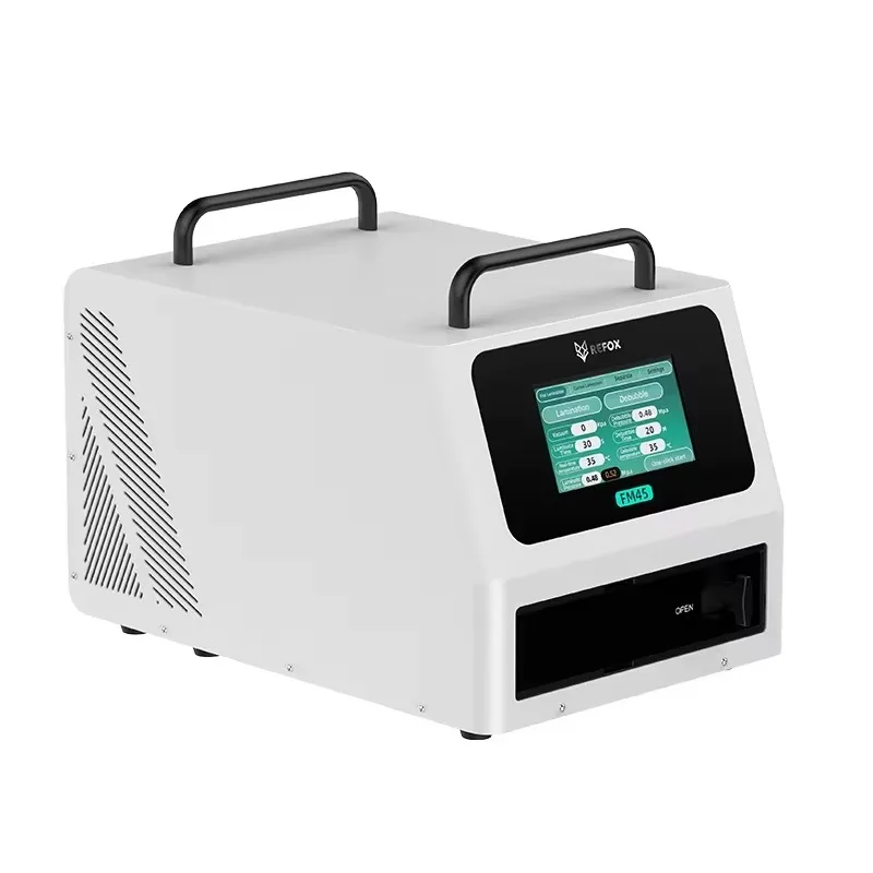 REFOX FM45 4 In1 Intelligent Laminating and Debubbling Machine for Flat Curved Screens Large-size Tablet Bubble Removal MachineA