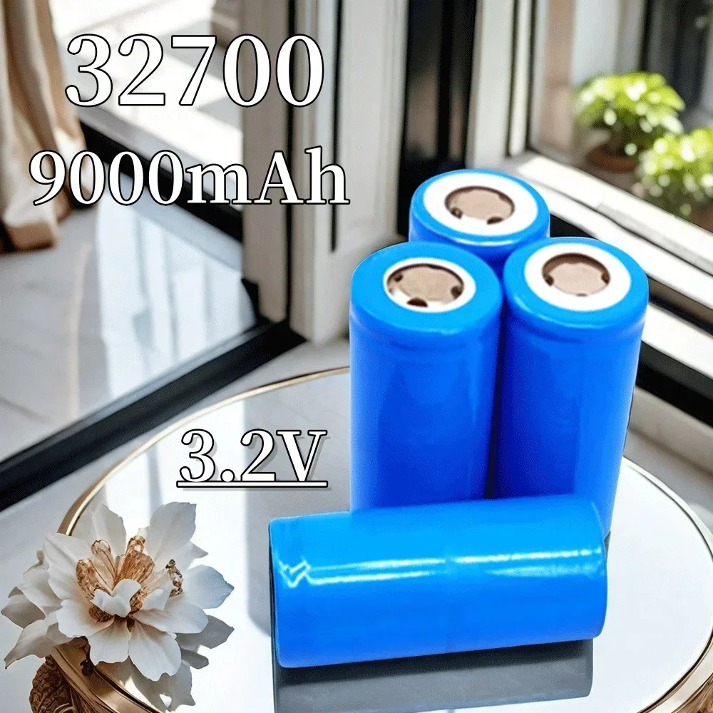 

LiFePO4 3.2V -9000mAh - 32700 Battery 9000 mAh battery 55A High Power Maximum Continuous Discharge Battery