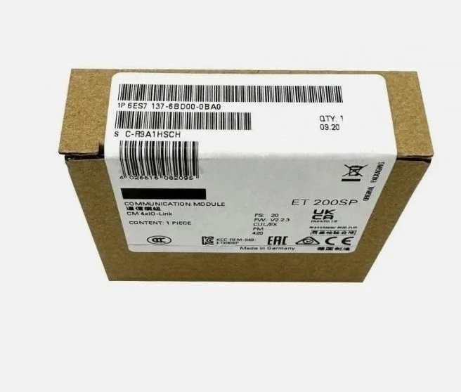 Brand New Original 6ES7137-6BD00-0BA0  Communication Module Master Fast Delivey