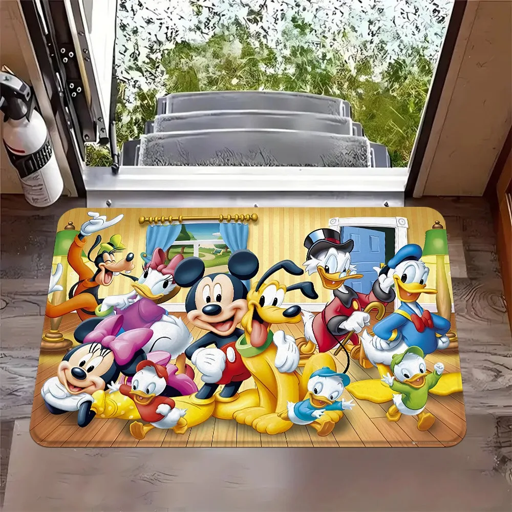 

Disney Characters’ Grand Gathering MatSoft, absorbent and non-slip, bathroom room mats, yoga mats, home decoration