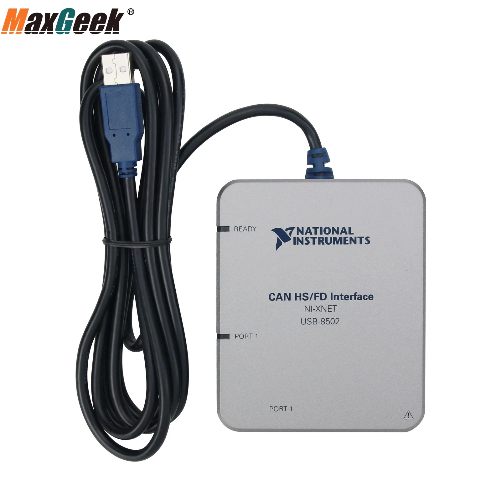 

Maxgeek USB-8502 Original HS/FD USB CAN Interface NI-XNET 784661-01 (One Port) for NI National Instruments