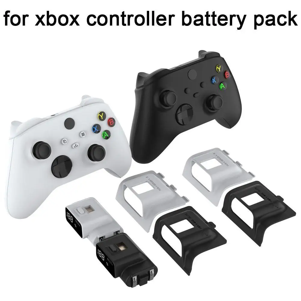Для контроллера Xbox Series/X-ONE, аккумуляторная батарея, контейнер для батареи игровой консоли, аксессуар с цифровым дисплеем Для контроллера Xbox Series/X-ONE, аккумуляторная батарея, контейнер для батареи игровой консоли, аксессуар с цифровым дисплеем