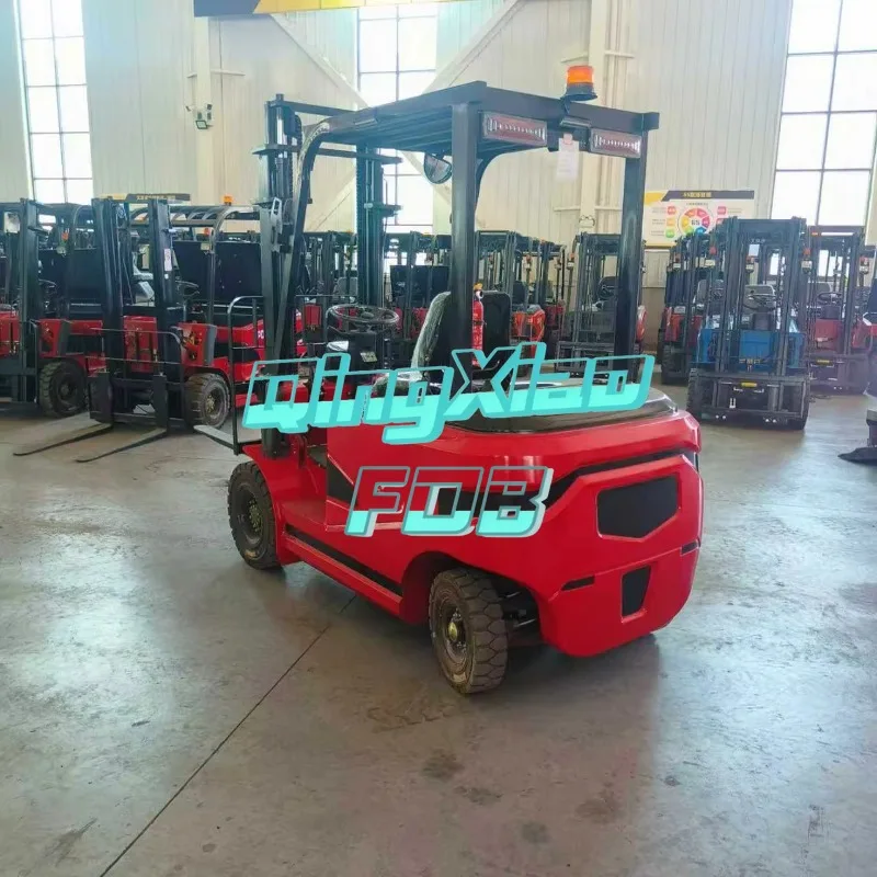 FOB Hydraulic Steering Lift Truck 2T 3-meter Battery-powered Forklift  For Warehouse Industrial Cargo Handling Storage Operation