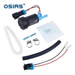 OSIAS New 450LPH HELLCAT E85 Intank High Performance Fuel Pump + 085 Install Kit E85 Replace F90000267 & Flex Hose